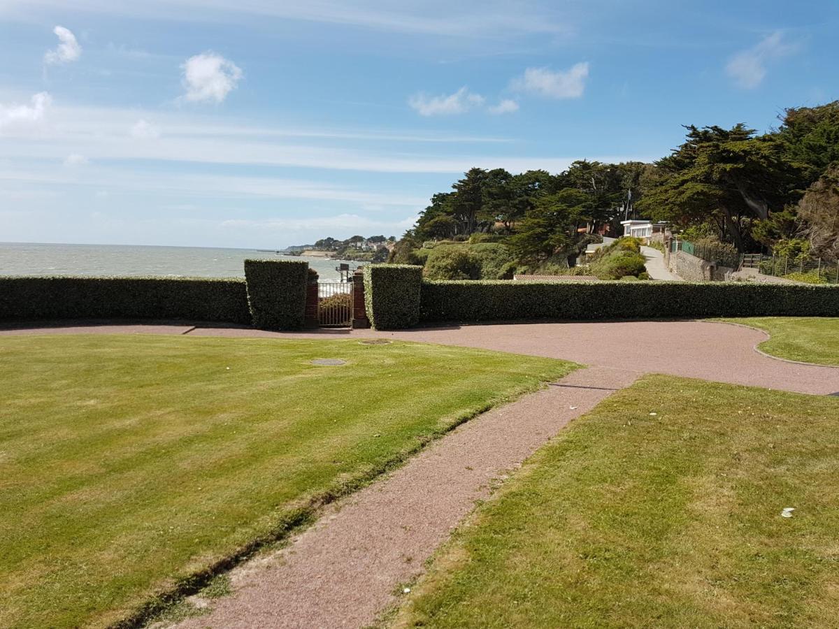 Appartement En Rdc Avec Terrasse Face A La Mer ポルニック エクステリア 写真