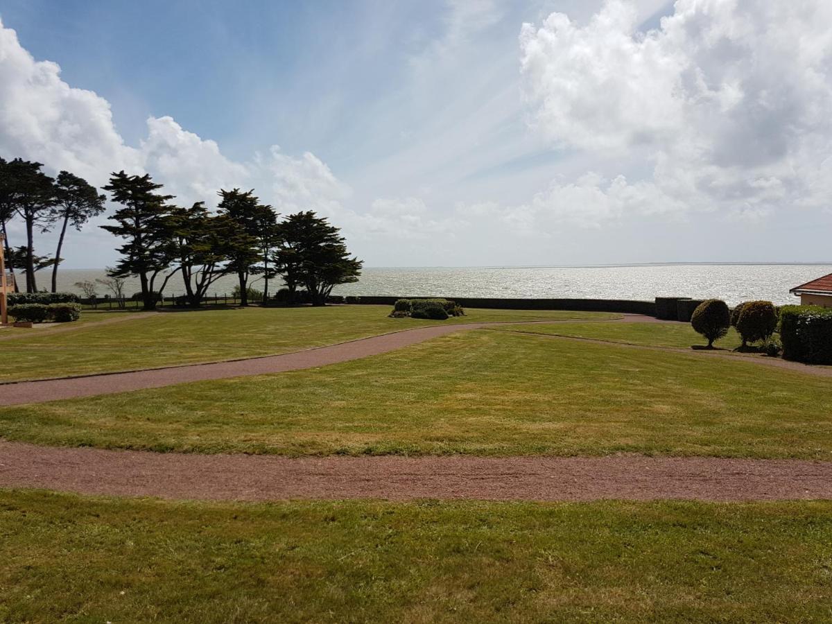 Appartement En Rdc Avec Terrasse Face A La Mer ポルニック エクステリア 写真