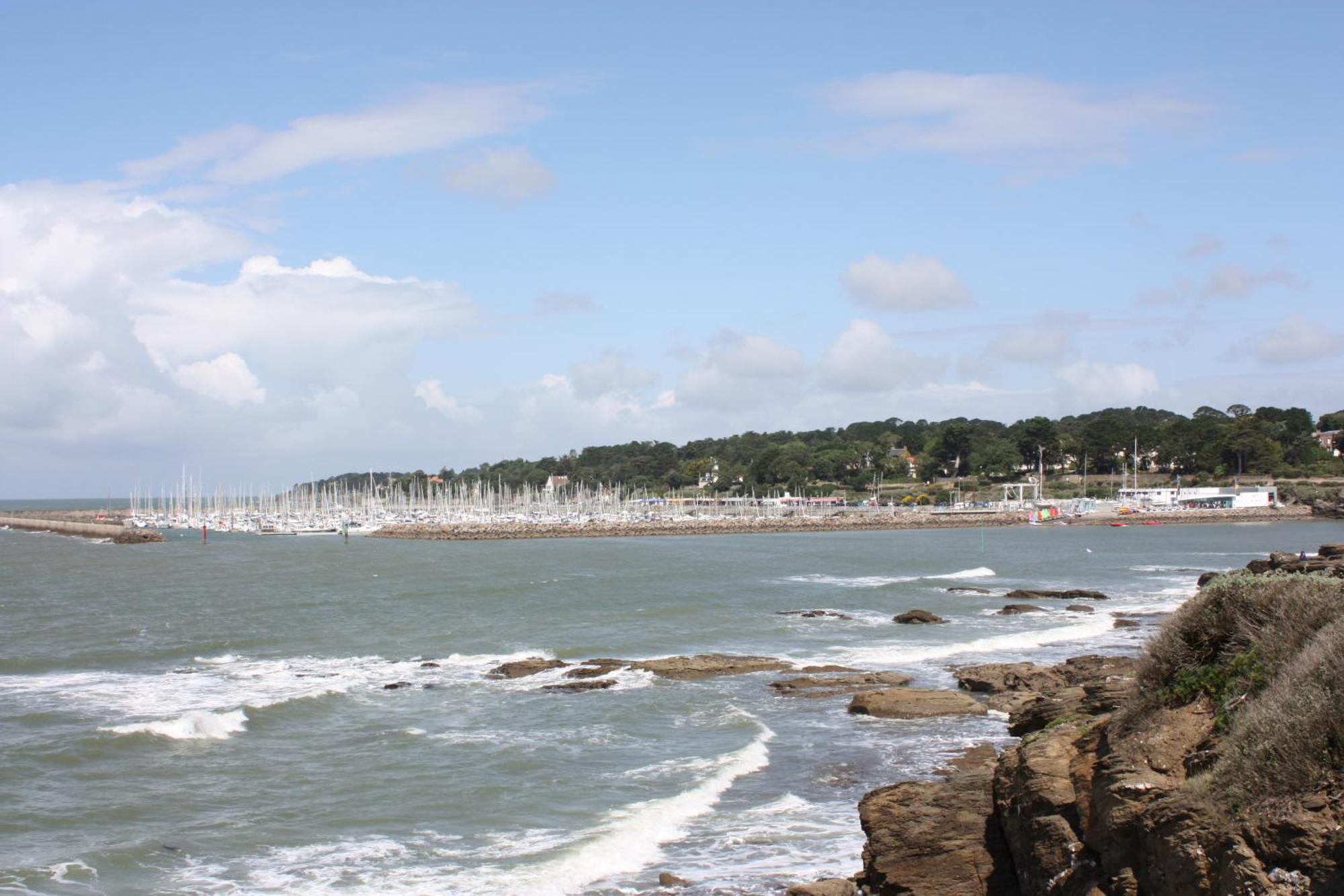 Appartement En Rdc Avec Terrasse Face A La Mer ポルニック エクステリア 写真