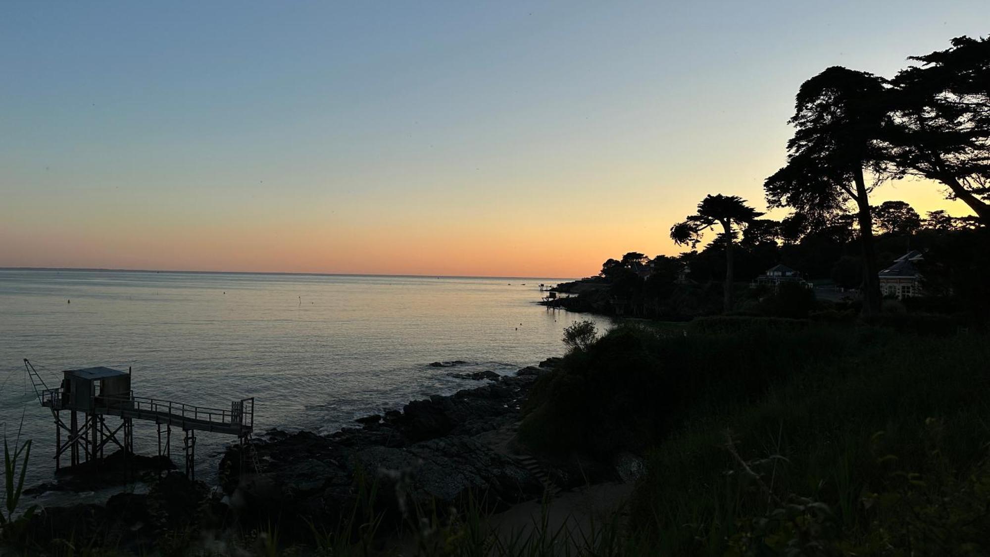Appartement En Rdc Avec Terrasse Face A La Mer ポルニック エクステリア 写真
